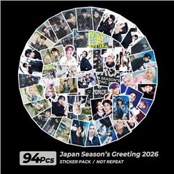 Straykids anime stickers 94pcs a set