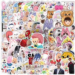Straykids anime stickers 104pcs a set