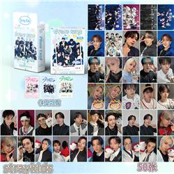 Straykids anime lomo cards price for a set of 50pcs