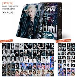Straykids anime lomo cards price for a set of 92pcs