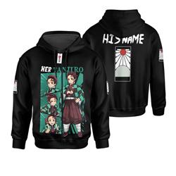 Demon slayer kimets anime hoodie