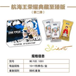 One Piece anime card 11pcs a set