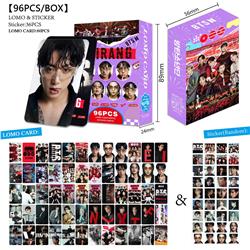 BTS anime lomo cards price for a set of 96 pcs
