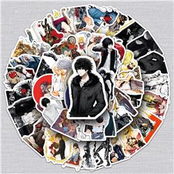 Death note anime waterproof stickers 50pcs a set