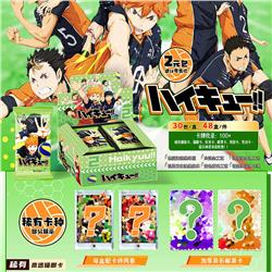 Haikyuu anime card 30pcs a set
