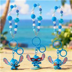 stitch anime keychain