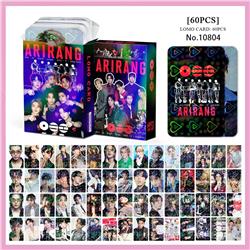 BTS anime lomo cards price for a set of 60pcs