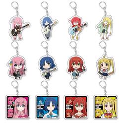 Bocchi the rock anime keychain