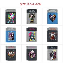The nightmare before christmas anime wallet