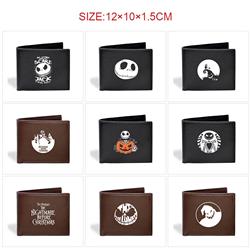 The nightmare before christmas anime wallet