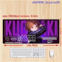 Jujutsu Kaisen anime mouse pad 70*30*0.3cm