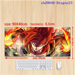 Dragon ball anime mouse pad 90*30*0.3cm