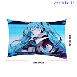 Hatsune Miku anime pillow cushion 40*60cm