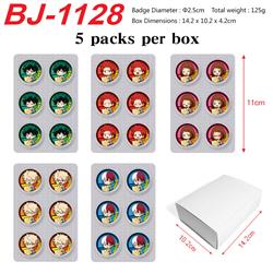 My Hero Academia anime pin set