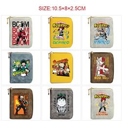My Hero Academia anime wallet