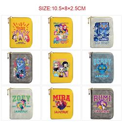 Kpop demon hunters anime wallet