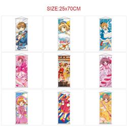 Card Captor Sakura anime wallscroll 25*70cm price for 5 pcs