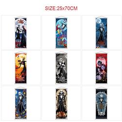 The nightmare before christmas anime wallscroll 25*70cm price for 5 pcs