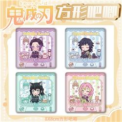 Demon slayer kimets anime pin 8cm