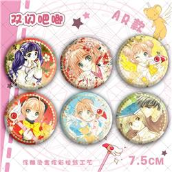 Card Captor Sakura anime pin 75mm