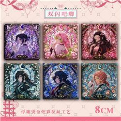 Demon slayer kimets anime pin 8cm