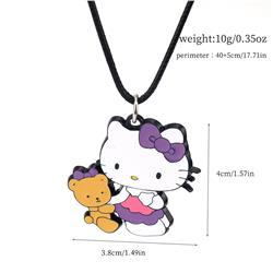 Kuromi anime necklace