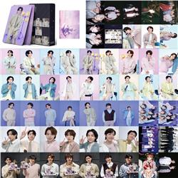 BTS anime lomo cards price for a set of 55pcs