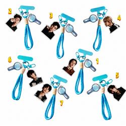 BTS anime keychain