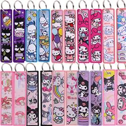 Kuromi anime keychain
