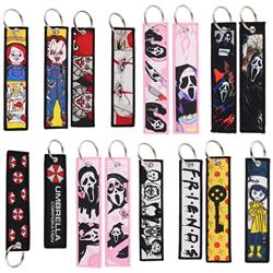 Scream anime keychain