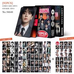 BTS anime lomo cards price for a set of 92pcs