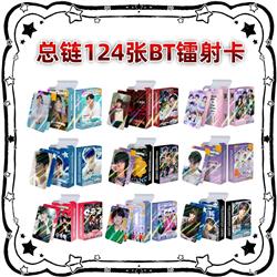 BTS anime lomo cards price for a set of 124pcs