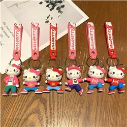 Hello kitty anime keychain
