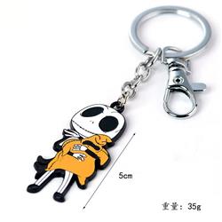 The nightmare before christmas anime keychain