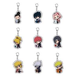 Naruto anime keychain