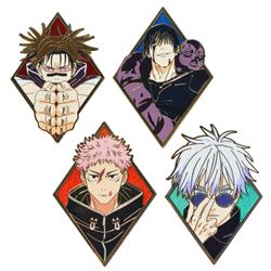 Jujutsu Kaisen anime pin 3pcs a set