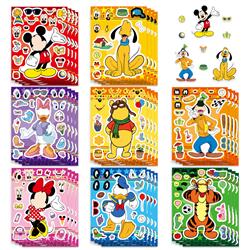 Disney anime stickers 8pcs a set