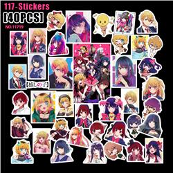 Oshi no Ko anime stickers 40pcs a set 2 pcs
