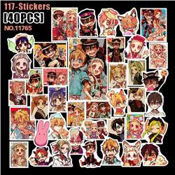 Toilet-bound hanako-kun anime stickers 40pcs a set 2 pcs