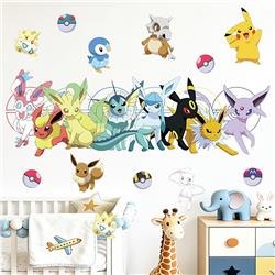 pokemon anime 3D stickers  90*30cm