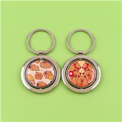 Capybara anime keychain