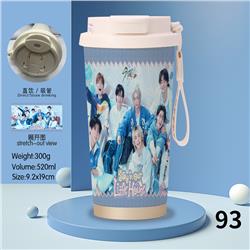 Straykids anime coffee cup