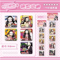 Demon slayer kimets anime pin 32mm