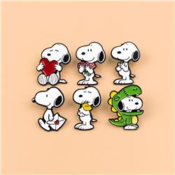 Snoopy anime pin