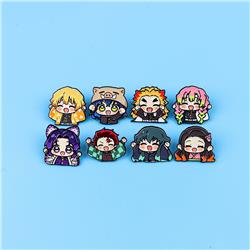 Demon slayer kimets anime pin
