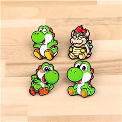 Super Mario anime pin