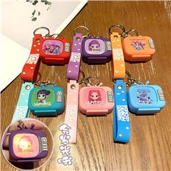Kpop demon hunters anime keychain