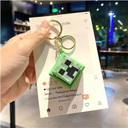 Minecraft anime keychain