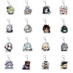 Genshin Impact anime keychain