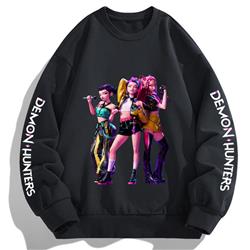 Kpop demon hunters anime hoodie